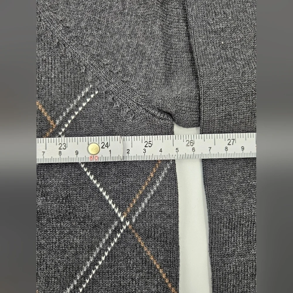 NWT IZOD Charcoal Gray Pullover 100% Cotton Sweater Mens Sz XXL